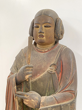 木造 聖徳太子童形立像 南北朝時代 広島・光照寺蔵